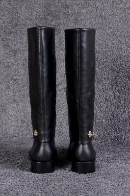 CHANEL Knee-high boots Lined with fur Women--030